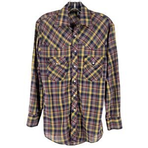 90s Pearl snap western shirt 1990s vintage